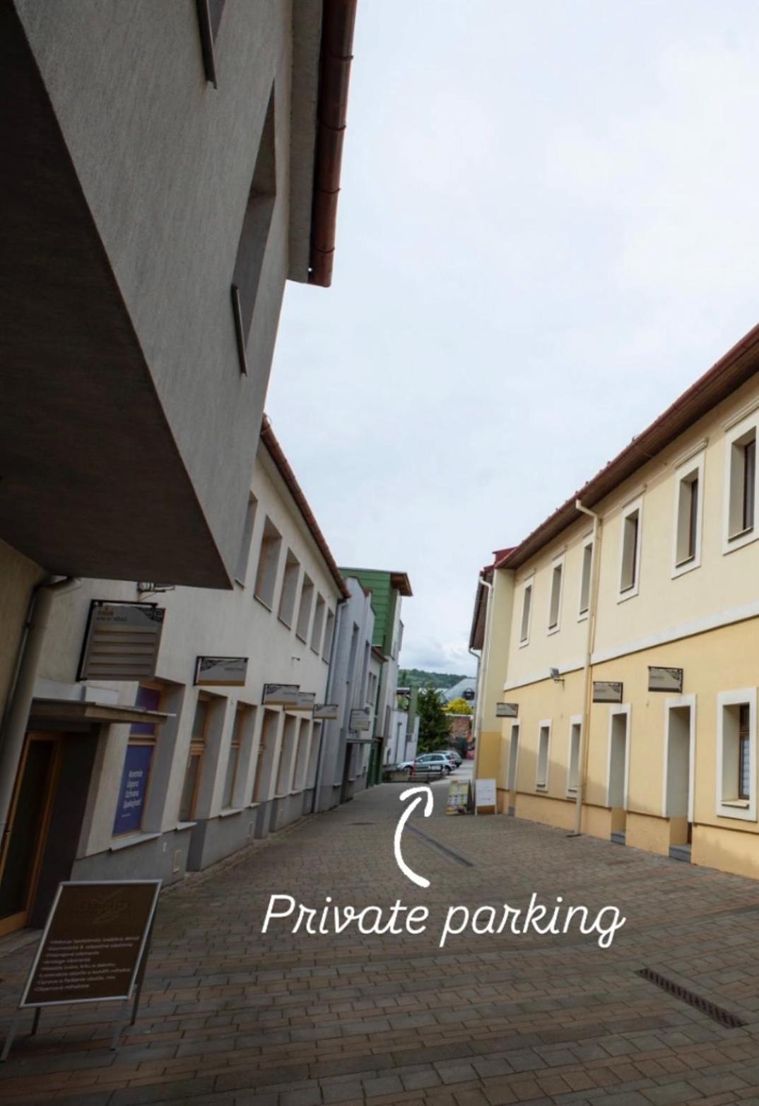 Alure Residences 10 - 24H Self Check-In & Private Parking Next To The Apartment Building Included, City Center Right On Snp Square In A Quiet Passage, New Building, Best Deal In Town Banska Bystrica Exterior photo